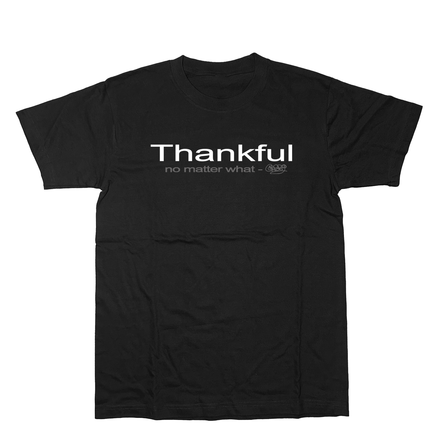 Tee Thankful black