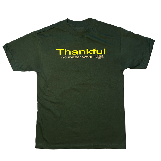 Tee Thankful green
