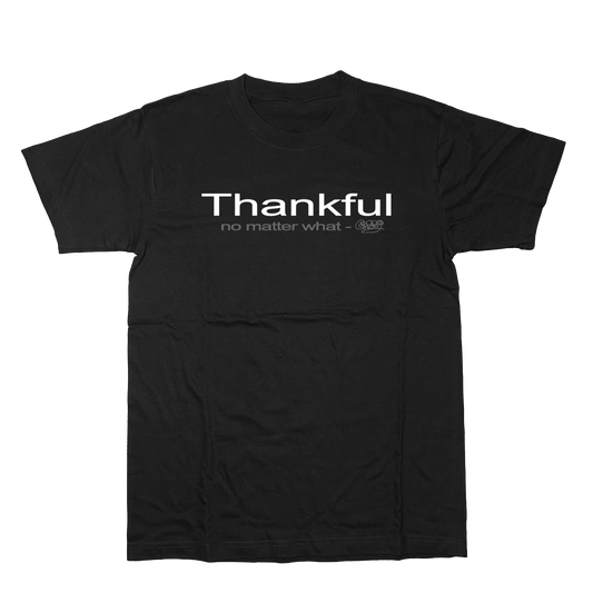 Tee Thankful black