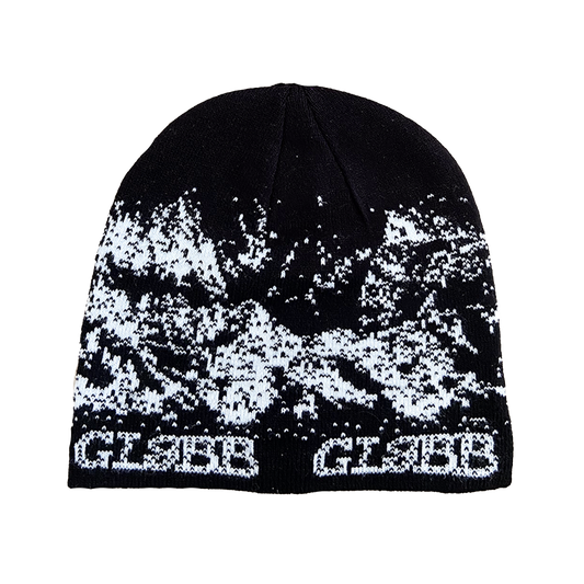 Pixel Black Beanie